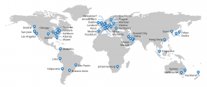 cloudflare Network Map - phaeria